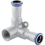 Narożne kolanko przyłączeniowe Geberit Mapress Edelstahl 90°: d=15mm, Rp=1/2'', d1=15mm, L1=4.3cm