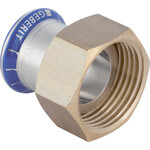 Złączka przejściowa Geberit Mapress Edelstahl z nakrętką: d=15mm, di=26mm, G=1 1/4''