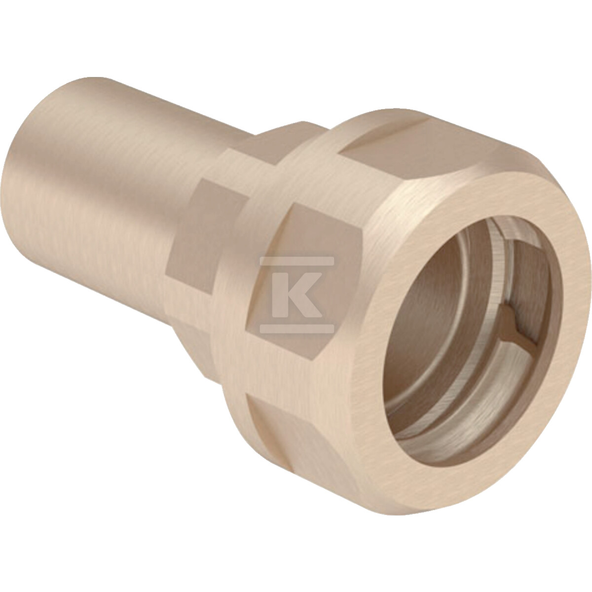 Adapter for corrugated pipes d15-DN20 - 22431