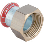 Złączka przejściowa Geberit Mapress C-Stahl z nakrętką: d=28mm, di=26mm, G=1 1/4''