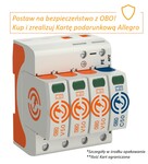 Обмежувач перенапруги, 4p Тип 1+2 (кл. B+C) тип V50-3+NPE-280