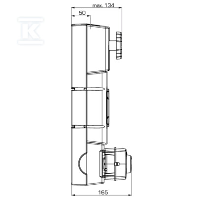 Grupa pompowa GRF221 z termostatycznym - 61242300