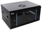Szafa RACK 4U / 19” wisząca złożona 540x400 czarna