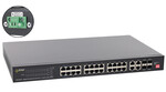 Switch PoE 28-portowy SFG128WP-BT bez zasilacza do 24 kamer IP