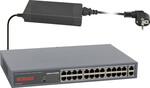 Ultralink FastEthernet Switch, 24xPoE+, 2xUpLink