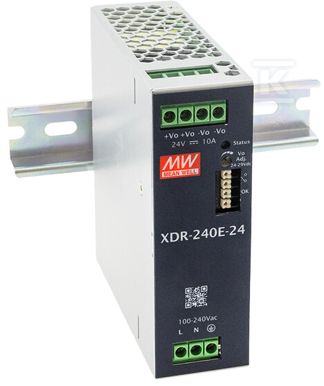 XDR Napajanje 48V/240W/5A za DIN šinu - XDR-240E-48