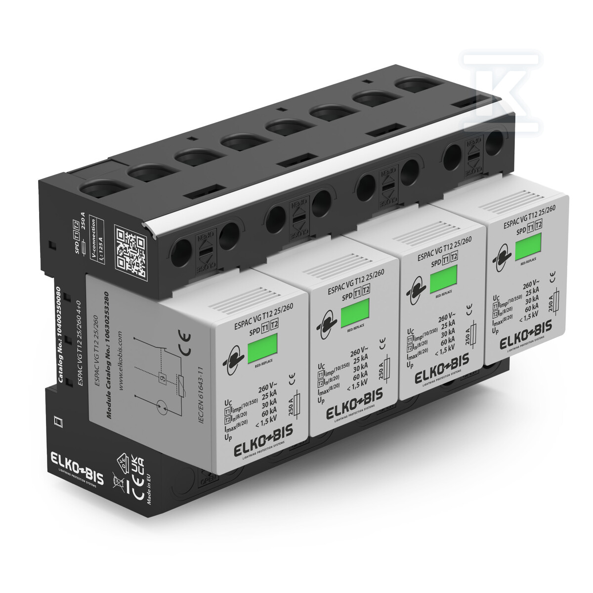 Ogranicznik przepięć ESPAC VG T12 - 10400250080