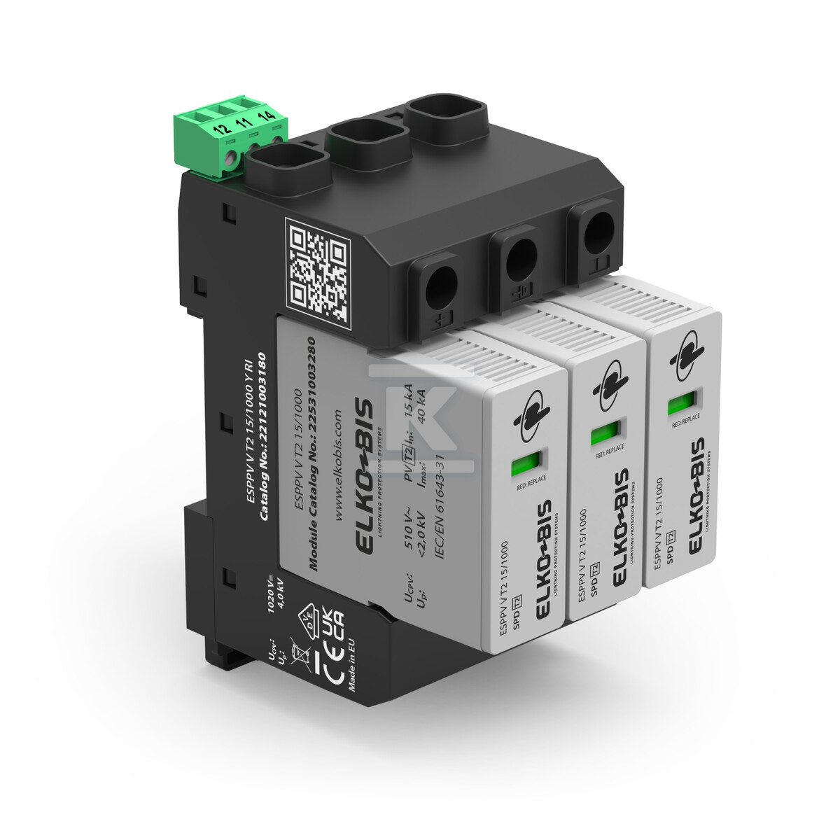 Limitador de sobretensiones ESPPV V T2 - 22121003080