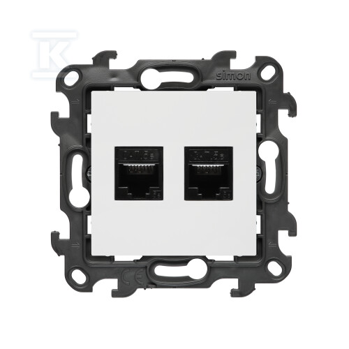 Подвійна комп'ютерна розетка RJ45 - N52.01/11
