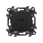 Ściemniacz obrotowy do LED ściemnialnych, 6–600 W, 230 V (moduł), czarny mat, Simon24
