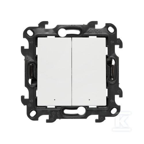 Вимикач-свічник з LED-підсвіткою - NW5L2.01/11