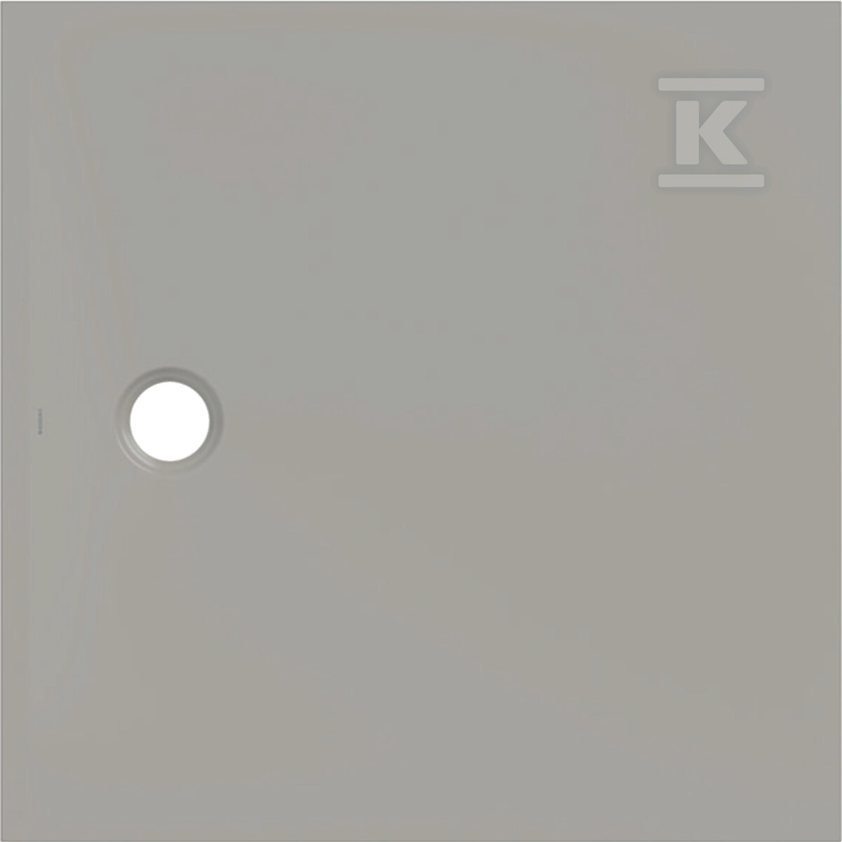 Brodzik CleanFloor30, szary: 100x100cm - 551.220.29.1