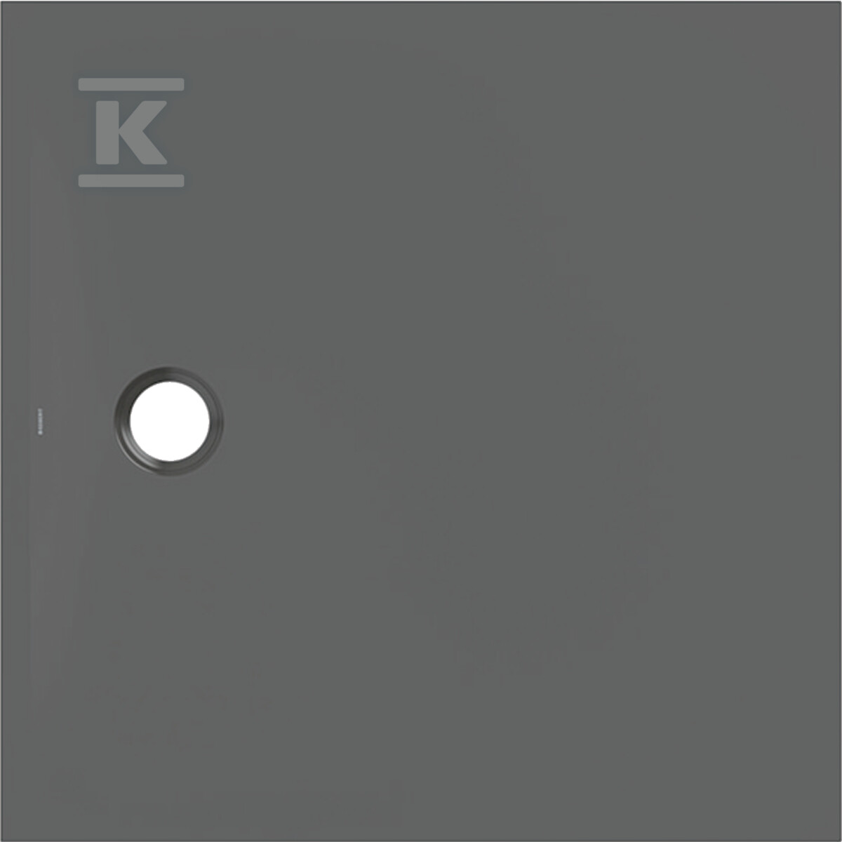 Brodzik CleanFloor30, grafit: 100x100cm - 551.220.DM.1