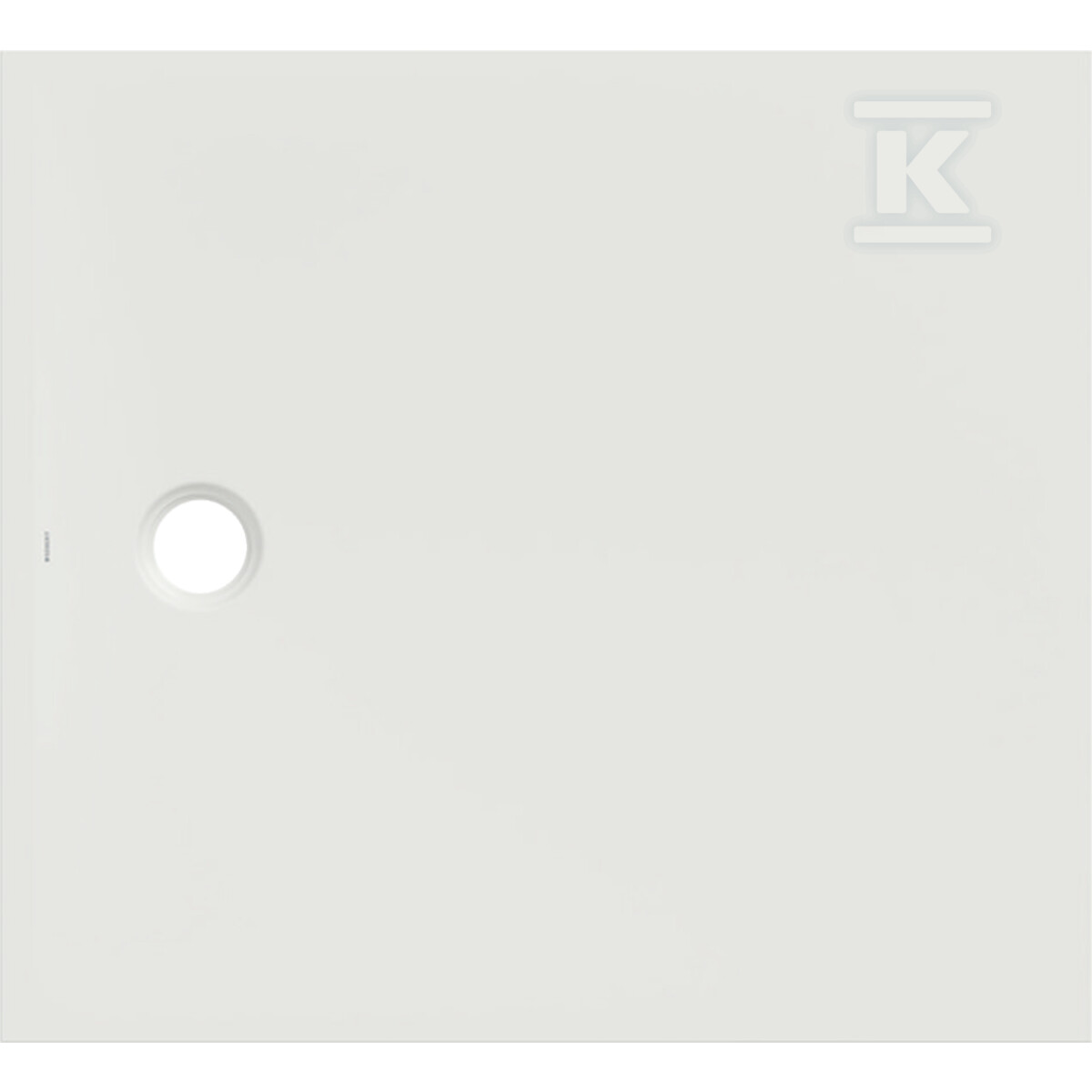 Brodzik CleanFloor30, biały: 110x100cm - 551.221.00.1