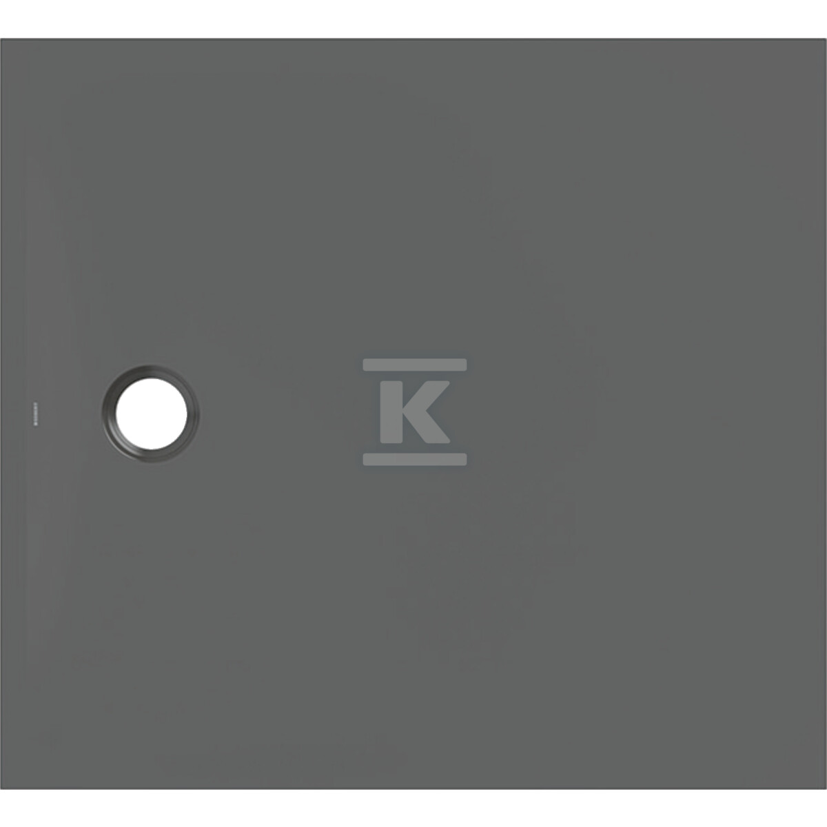 Brodzik CleanFloor30, grafit: 110x100cm - 551.221.DM.1