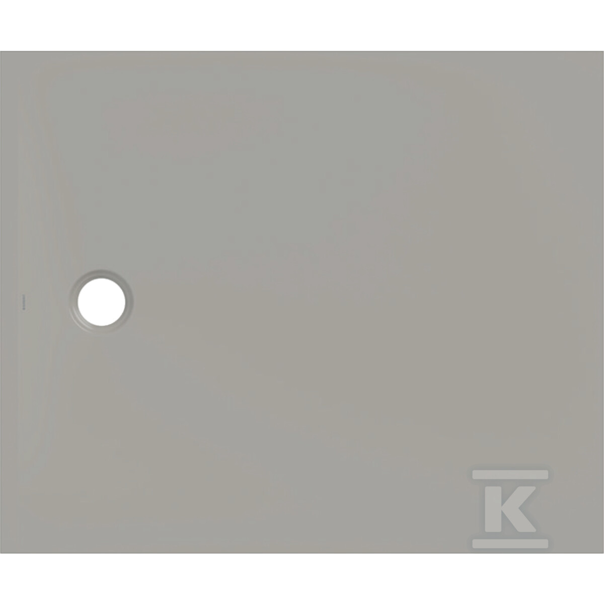 Brodzik CleanFloor30, szary: 120x100cm - 551.222.29.1