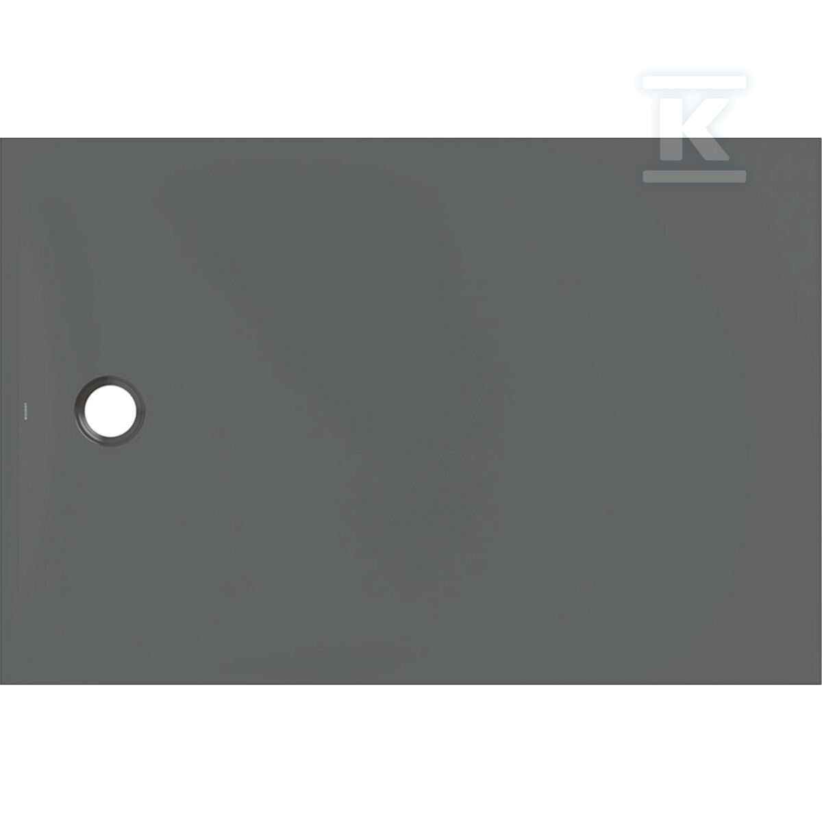 Brodzik CleanFloor30, grafit: 150x100cm - 551.224.DM.1
