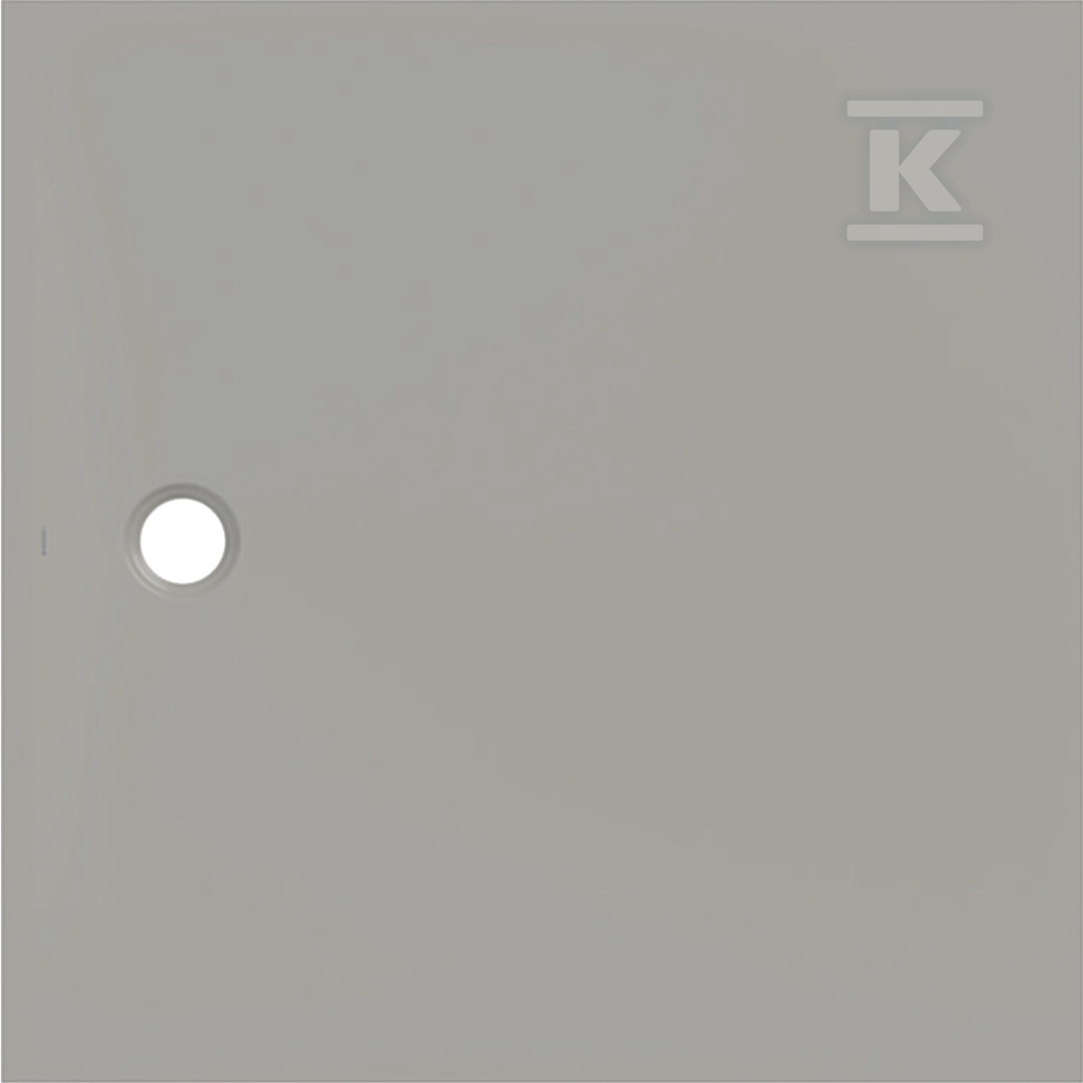 Brodzik CleanFloor30, szary: 120x120cm - 551.226.29.1