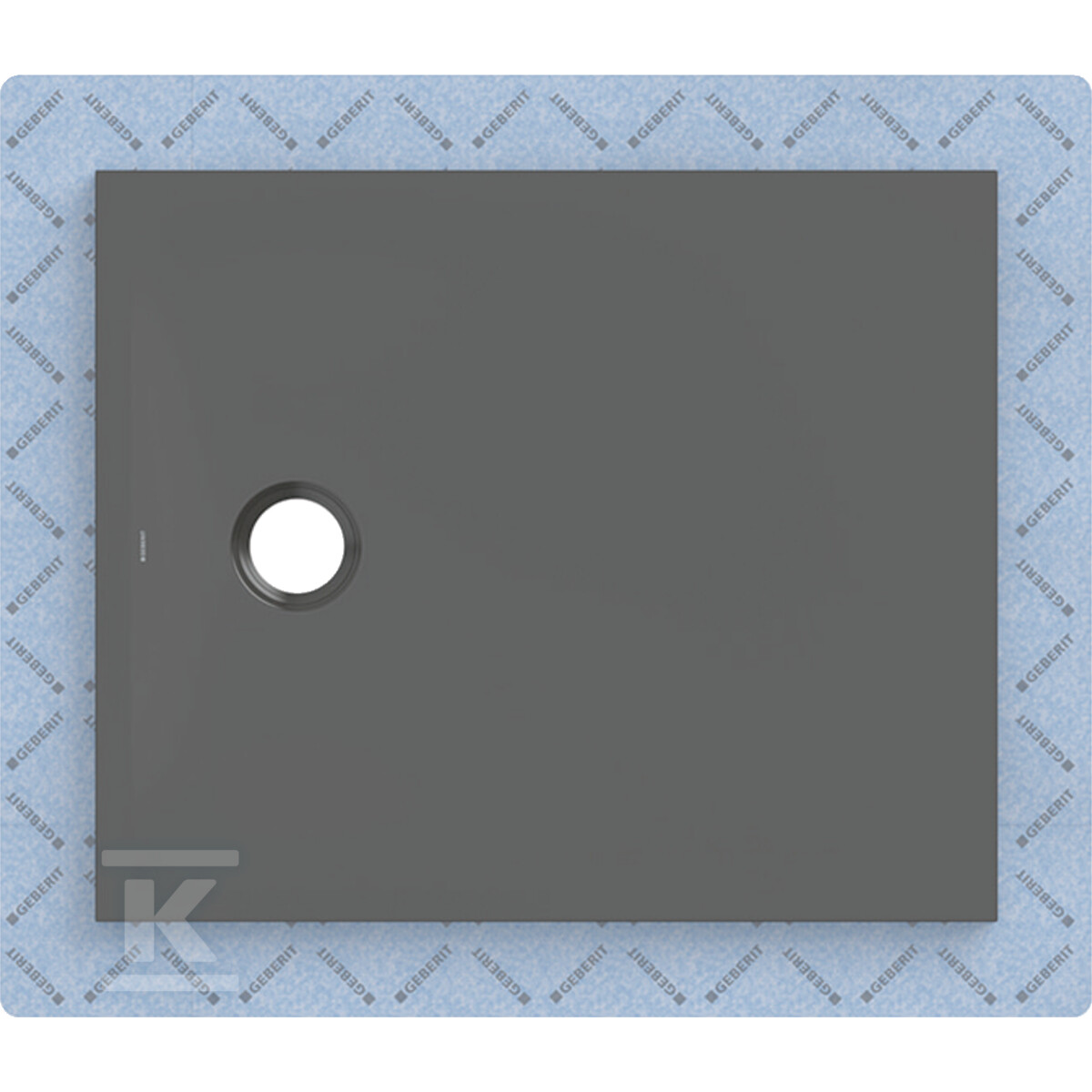 Brodzik CleanFloor30 z włókniną - 551.100.DM.1
