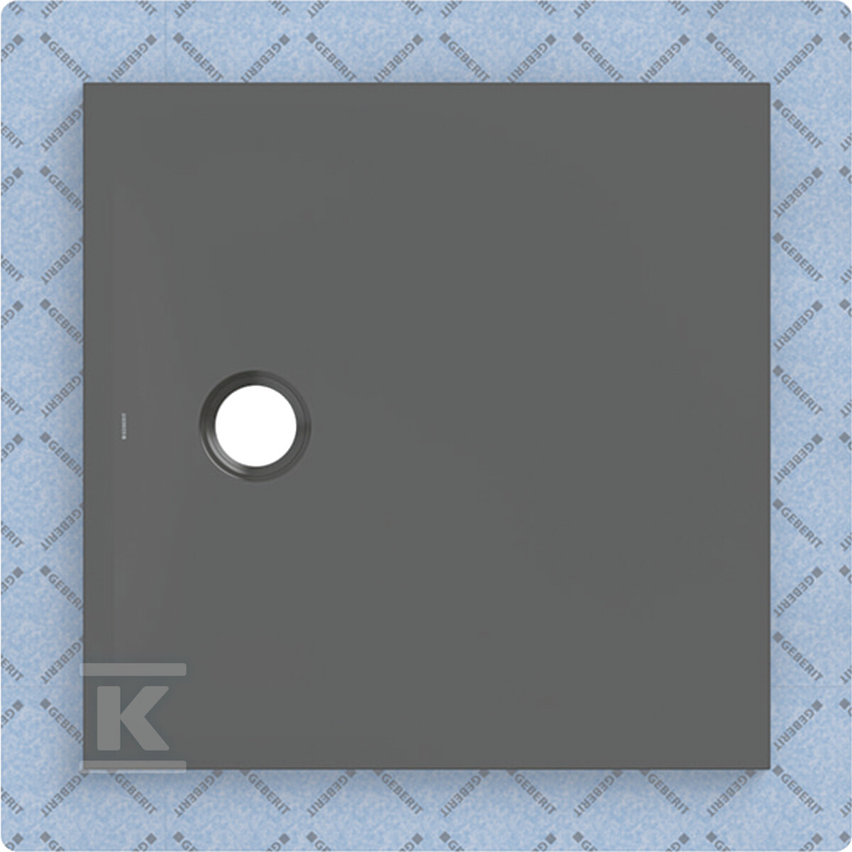 Brodzik CleanFloor30 z włókniną - 551.102.DM.1