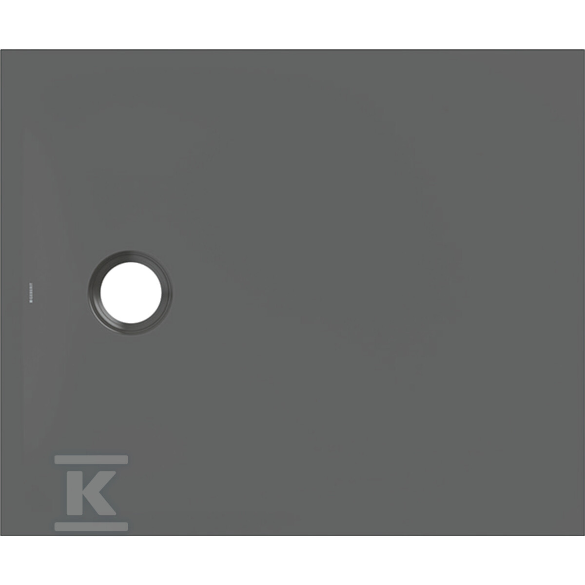Brodzik CleanFloor30, grafit: 90x75cm - 551.200.DM.1
