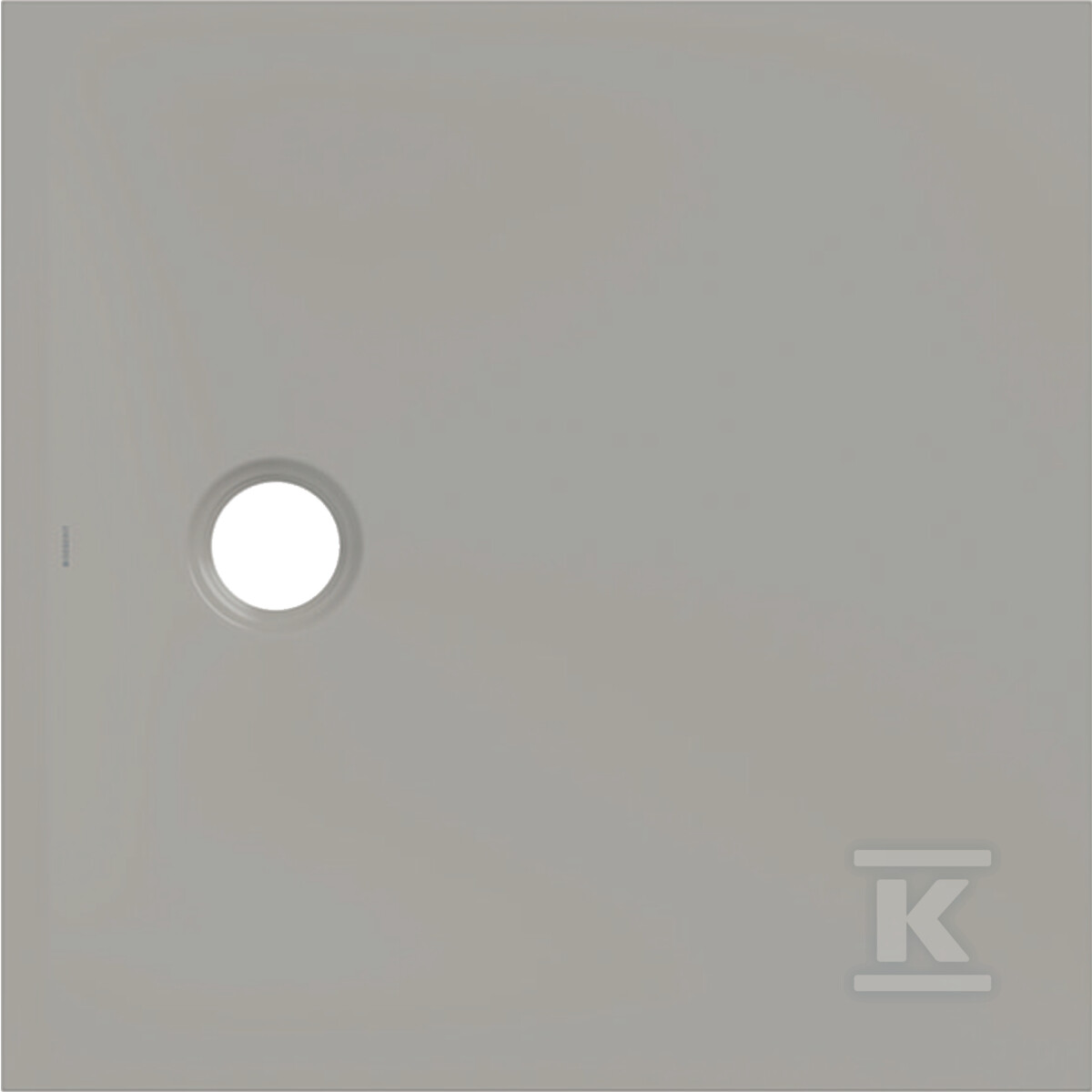 Brodzik CleanFloor30, szary: 80x80cm - 551.202.29.1