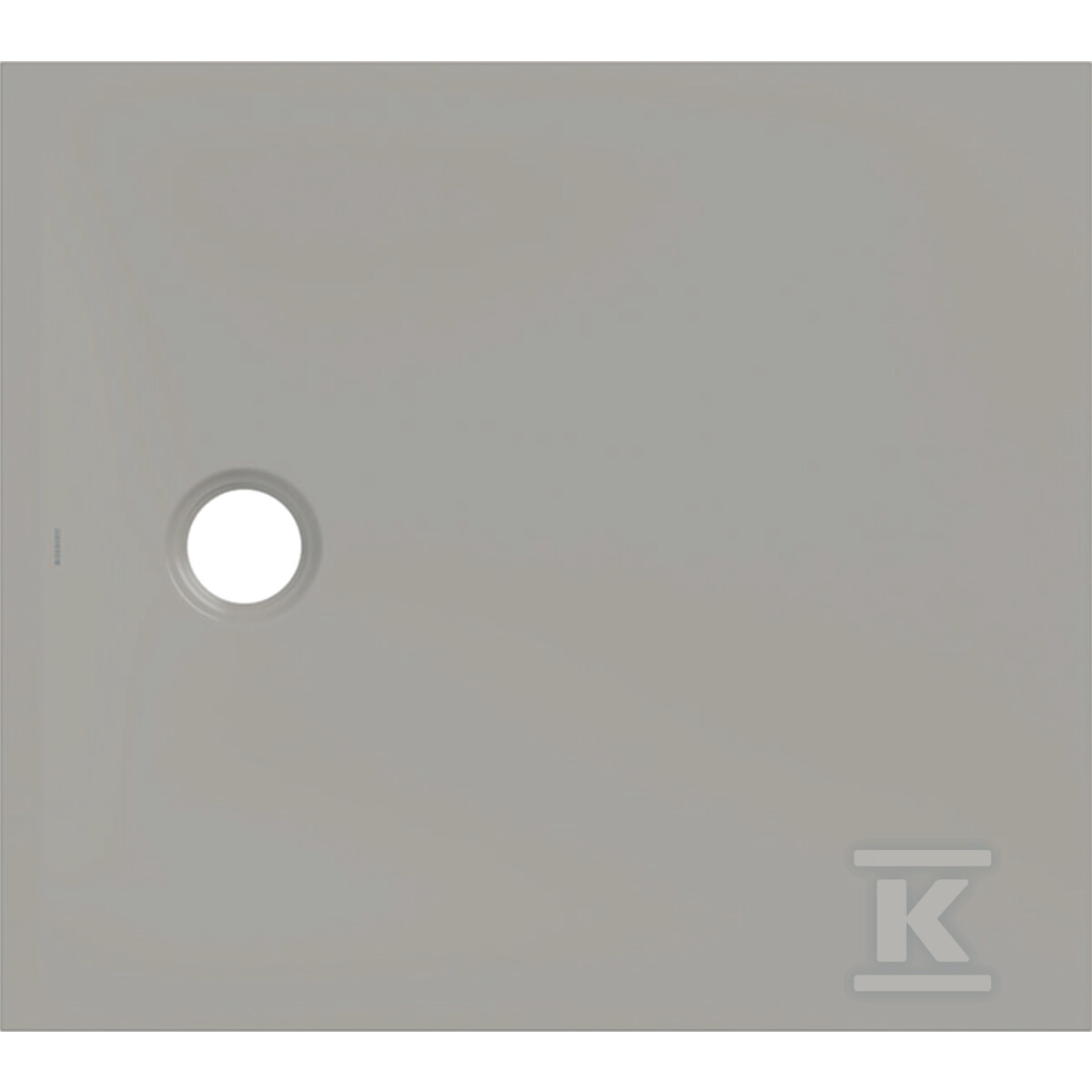 Brodzik CleanFloor30, szary: 90x80cm - 551.203.29.1