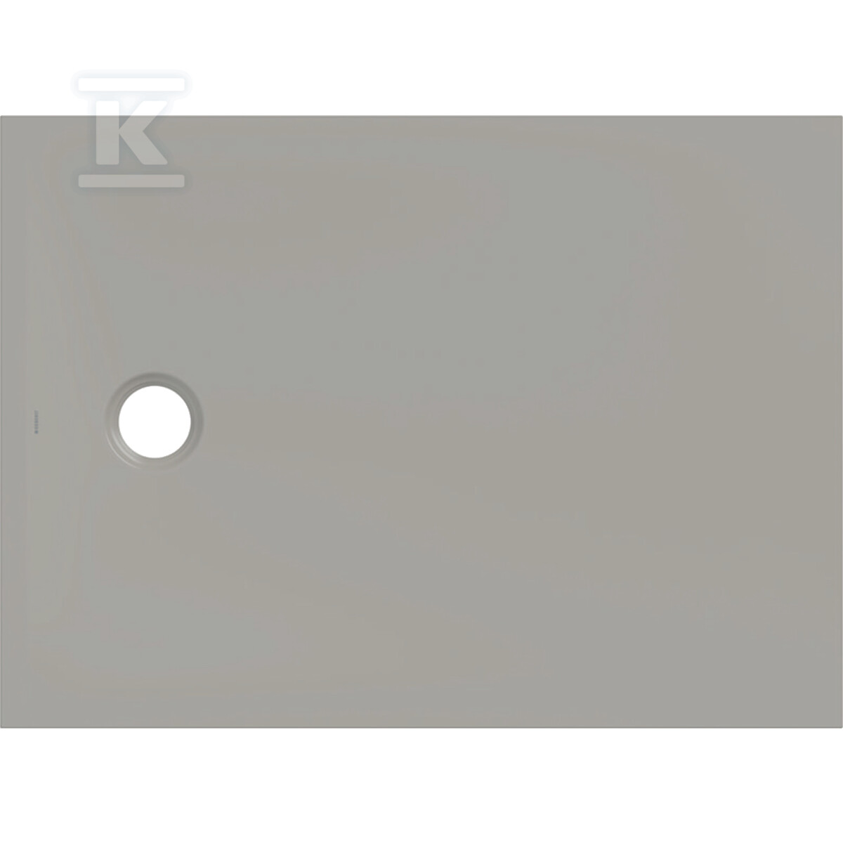 Brodzik CleanFloor30, szary: 110x80cm - 551.205.29.1