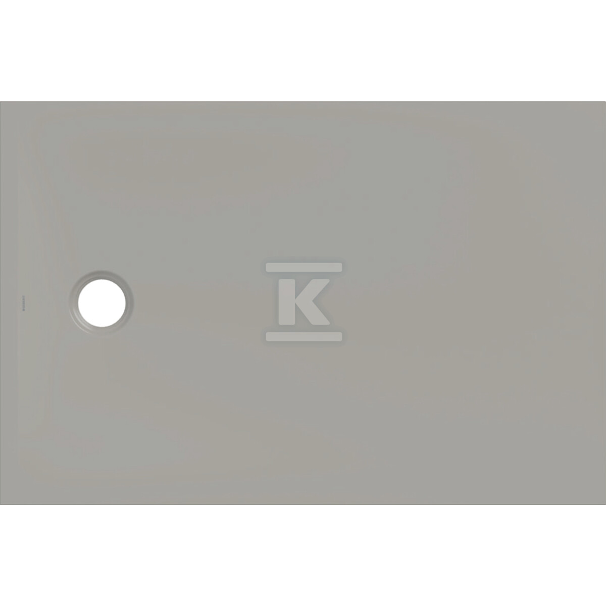 Brodzik CleanFloor30, szary: 120x80cm - 551.206.29.1