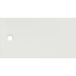 Brodzik CleanFloor30, biały: 150x80cm