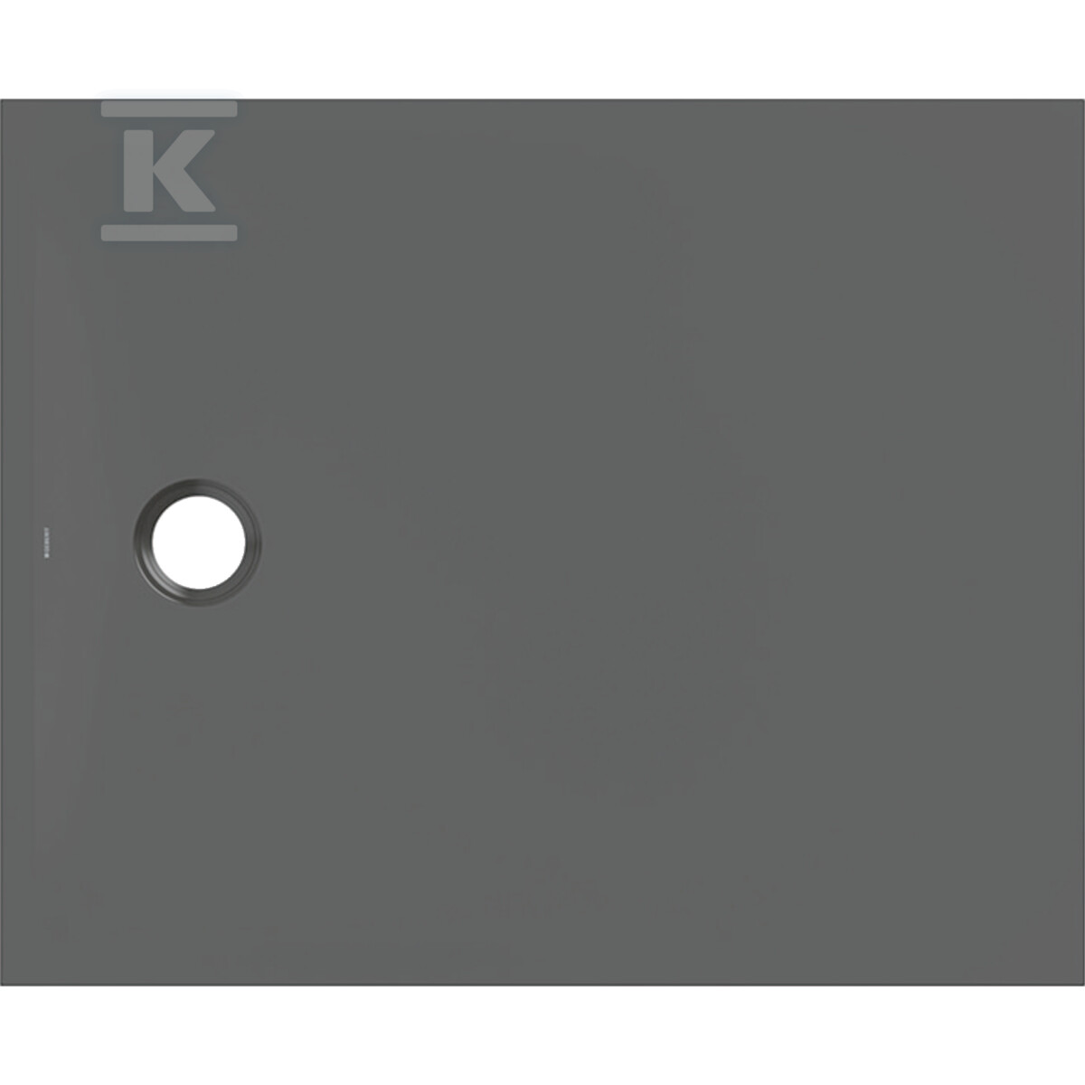 Brodzik CleanFloor30, grafit: 110x90cm - 551.213.DM.1