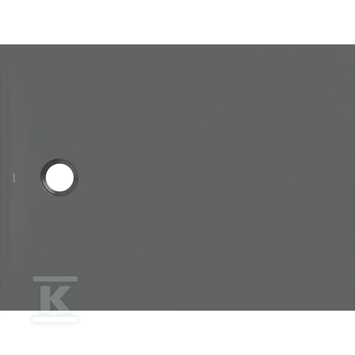 Brodzik CleanFloor30, grafit: 120x90cm - 551.214.DM.1