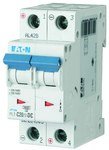 Miniature circuit breaker 10kA DC PL7-C20/2-DC