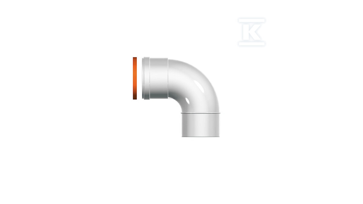 Kolano koncentryczne 90° 110/150mm - 3590226