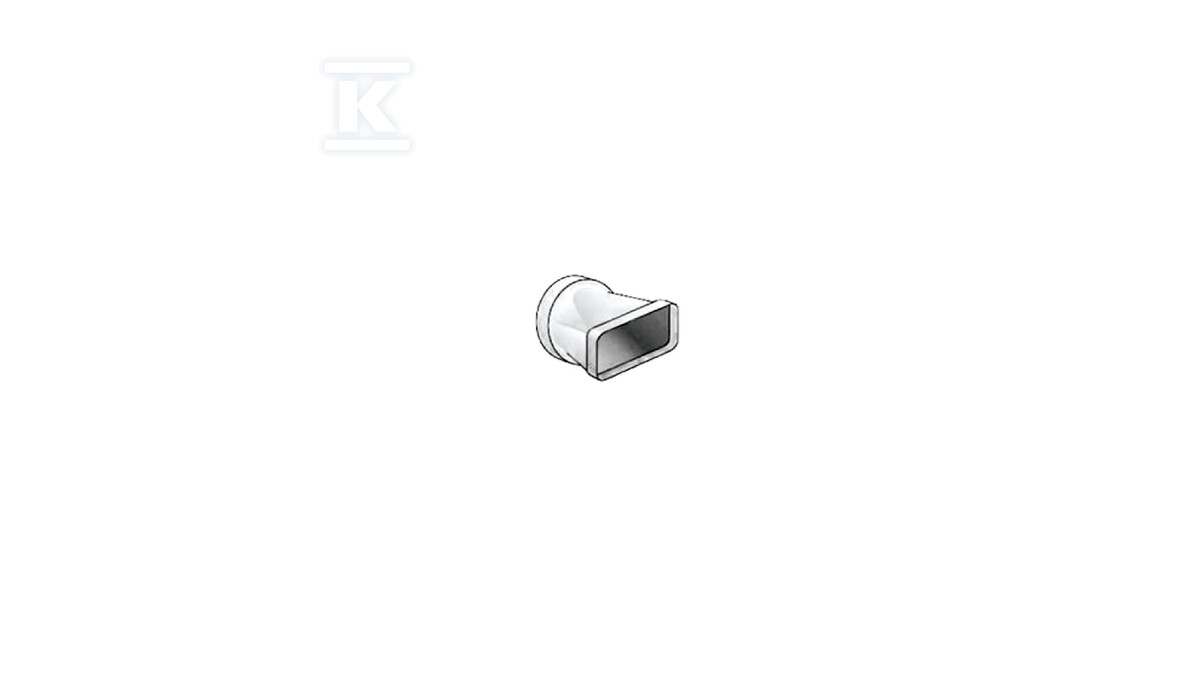 Złączka pozioma ABS Ř 125 mm - 150x70 - 3208043