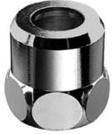 Złącze zaciskowe z kompensatorem dlugosci 3/8"x10 mm,chrom