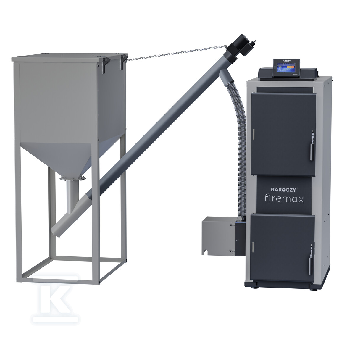 Kocioł pelletowy Rakoczy Firemax 30kW - K.FM30.Z250.L.PSP