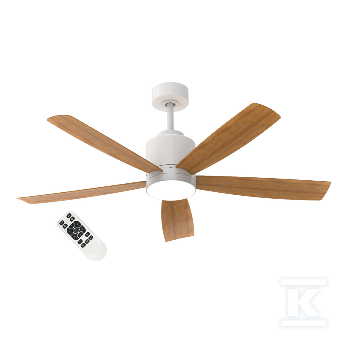 Wentylator sufitowy, METAL+ABS 53W ( - VKJ06W