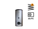 Wymiennik c.w.u. ZPE HX200-2.2B stojący, pojemność 184 l z dwoma wężownicami do instalacji solarnej i pomp ciepła