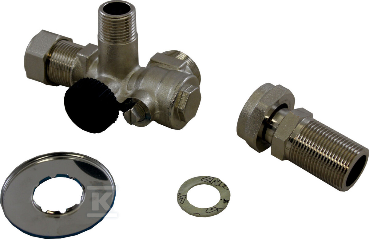 Zawór spustowy 3/4" ze spustem KFE - 2070613