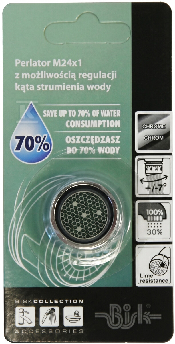 Directional M24 aerator, washbasin - 04338
