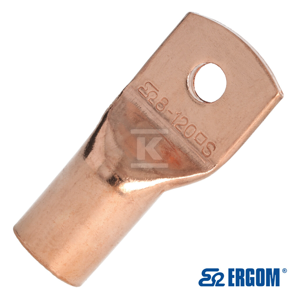 Końcówka rurowa oczkowa miedziana KM - E11KM-01010106502