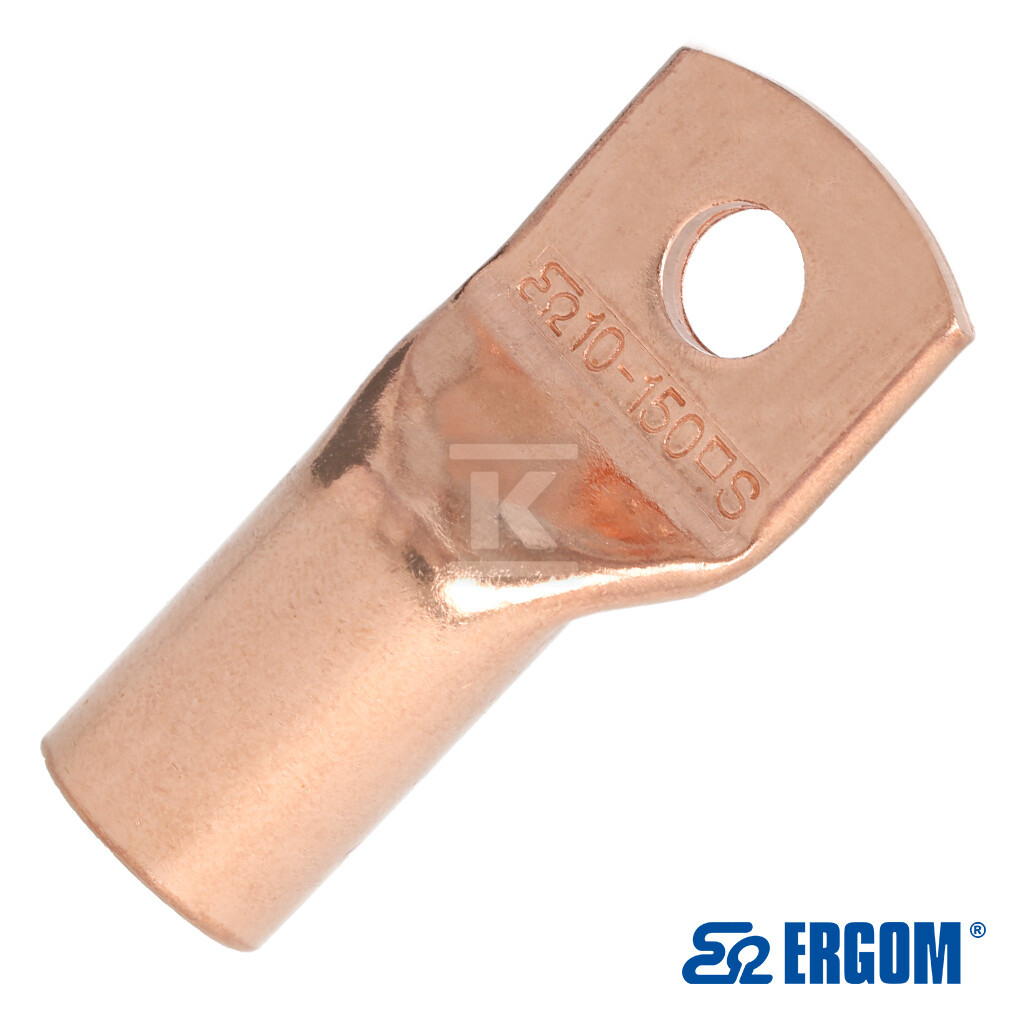 Końcówka rurowa oczkowa miedziana KM - E11KM-01010107202