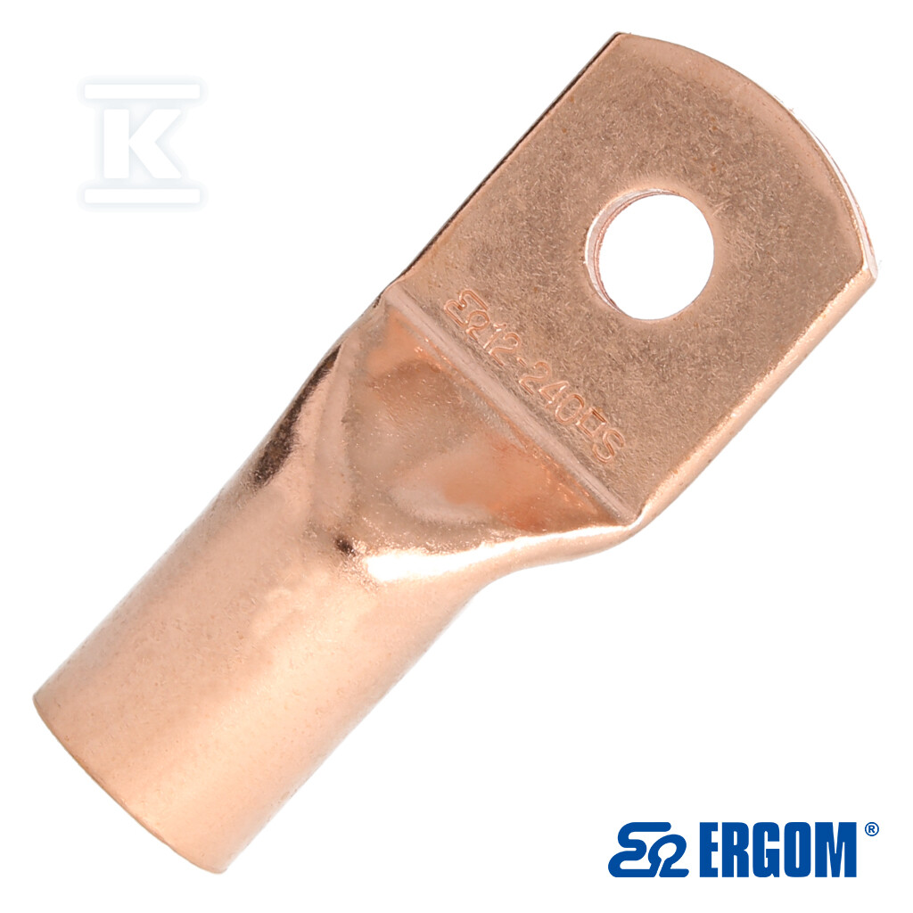Końcówka rurowa oczkowa miedziana KM - E11KM-01010108300