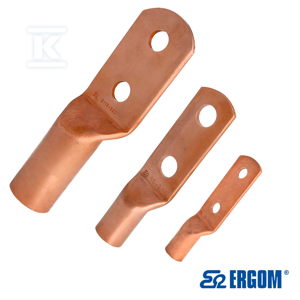 Końcówka rurowa oczkowa miedziana KM - E11KM-01010300700