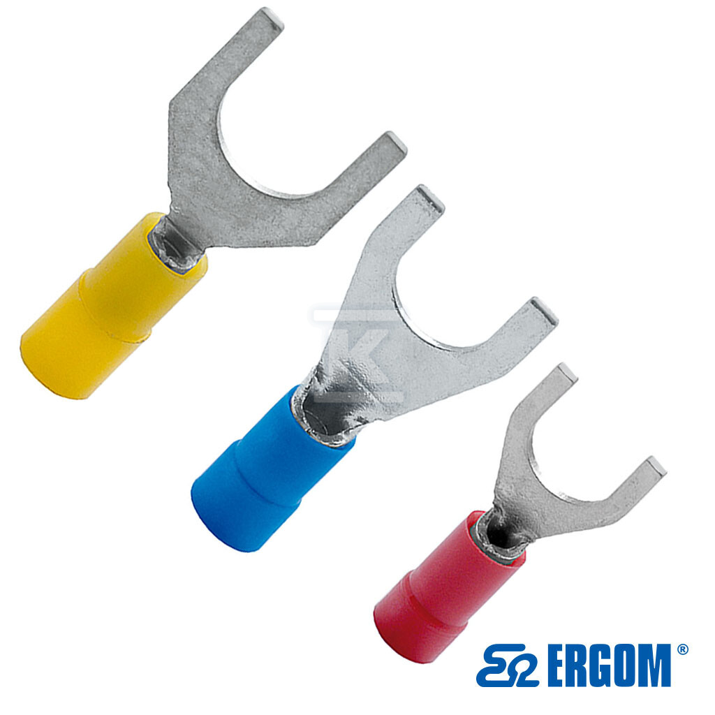 Końcówka kablowa widełkowa izolowana - E09KO-02030102902