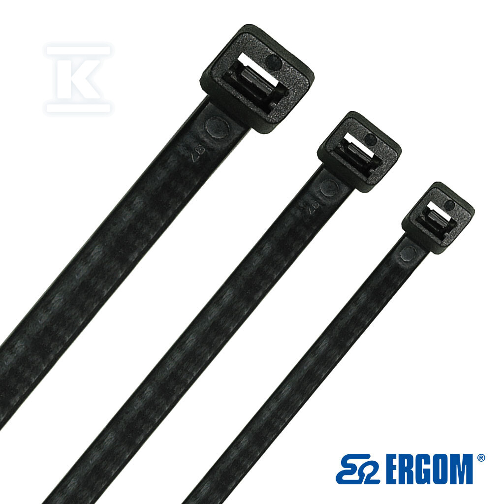 Taśma kablowa TK 80/9 czarny=100SZT - E01TK-01020102801