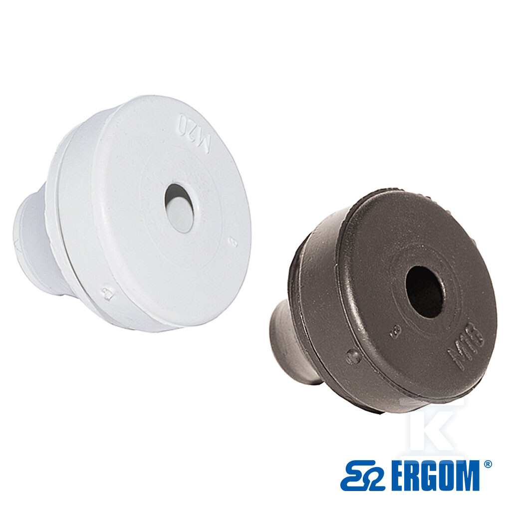 Dławnica gumowa PDE 16M czarny - E03DK-05010211201