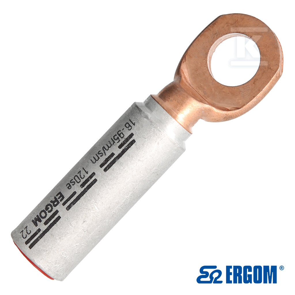 Końcówka miedziano-aluminiowa KMA 95/16 - E13KC-01070102300