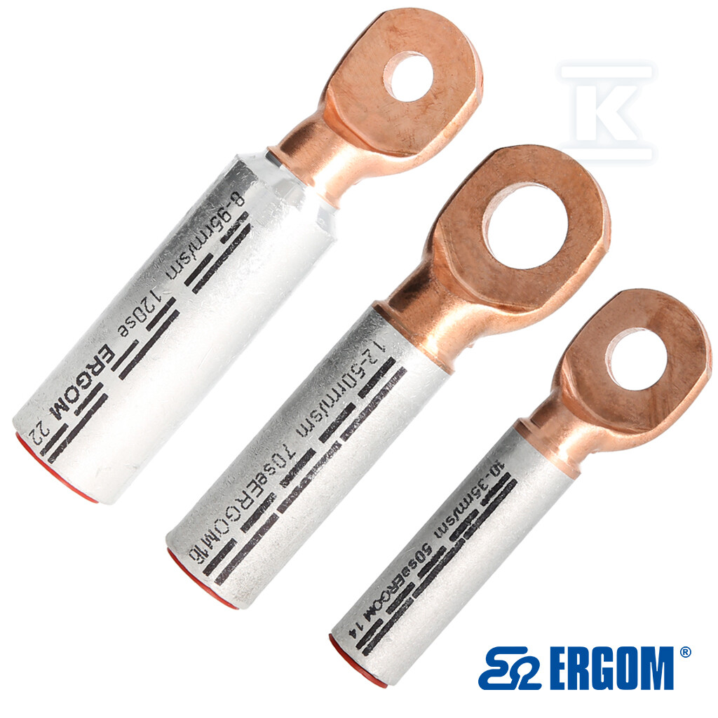 Końcówka miedziano-aluminiowa KMA - E13KC-01070103100